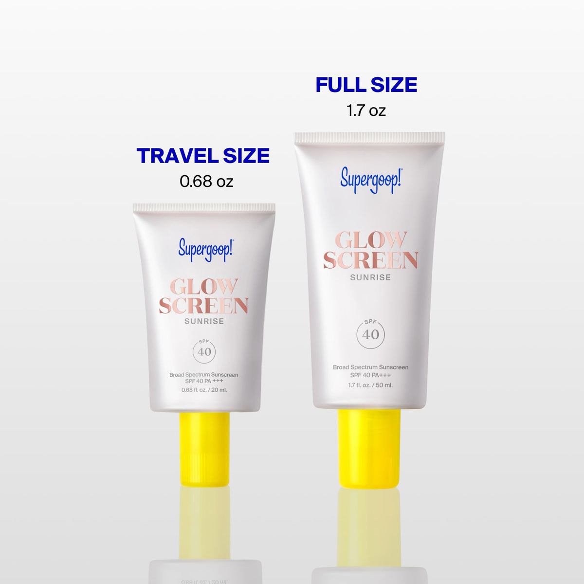 Supergoop! outdoor lifestyle shot showing dewy glow and natural sunlight protection