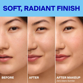 Supergoop! strawberry oil ingredient visual highlighting hydration and softening benefit