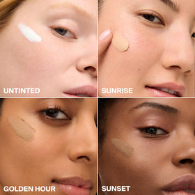 Supergoop! ingredient panel close-up highlighting antioxidant protection benefit