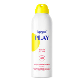Supergoop! front packaging showing SPF 50 and active day protection