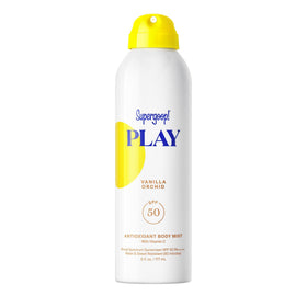 Supergoop! front packaging showing product and SPF 50 protection