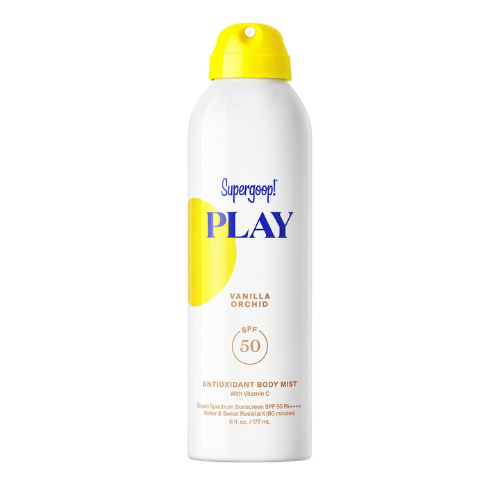 Supergoop! front packaging showing product and SPF 50 protection