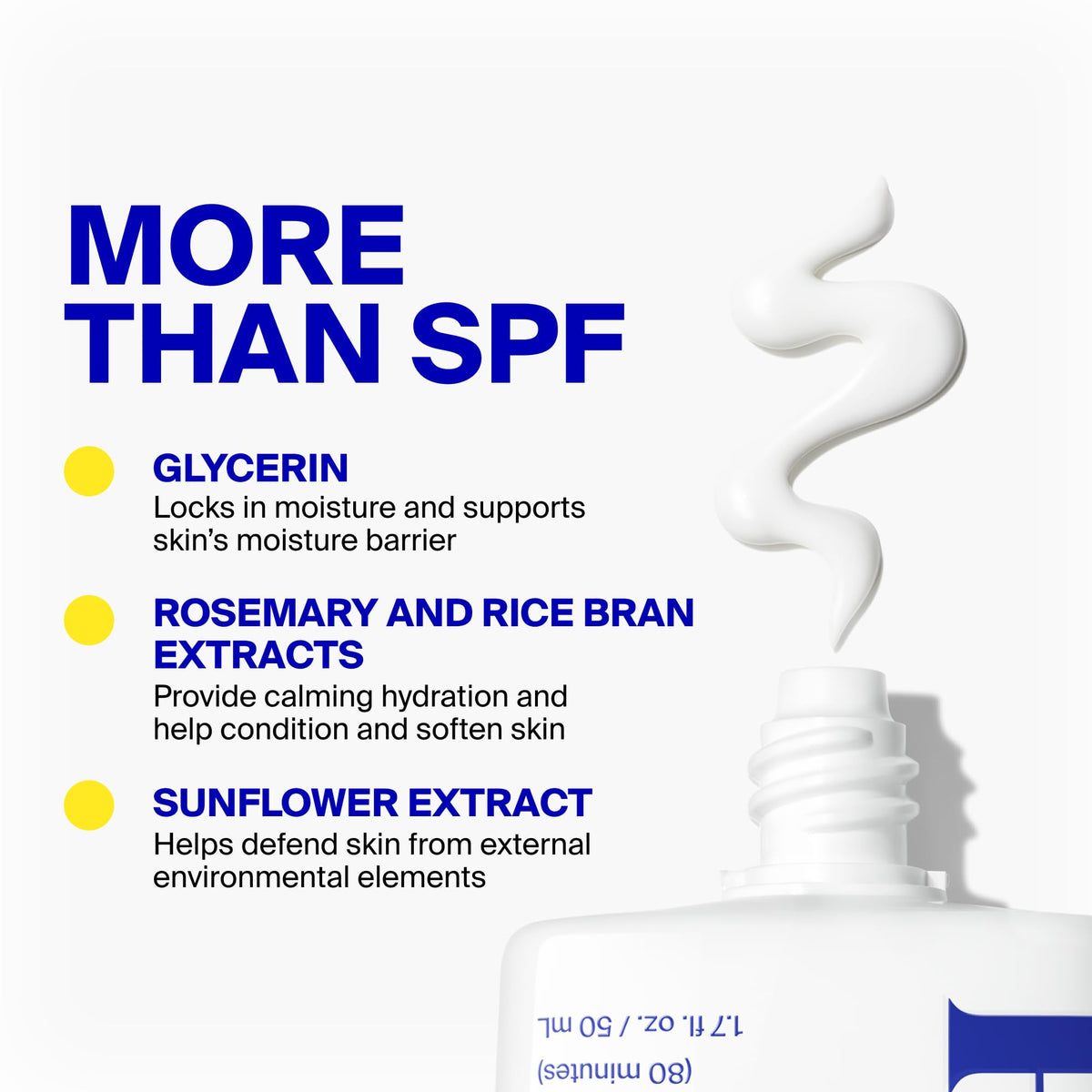 Supergoop! bottle in hand showing compact 1.7 fl oz travel-friendly size