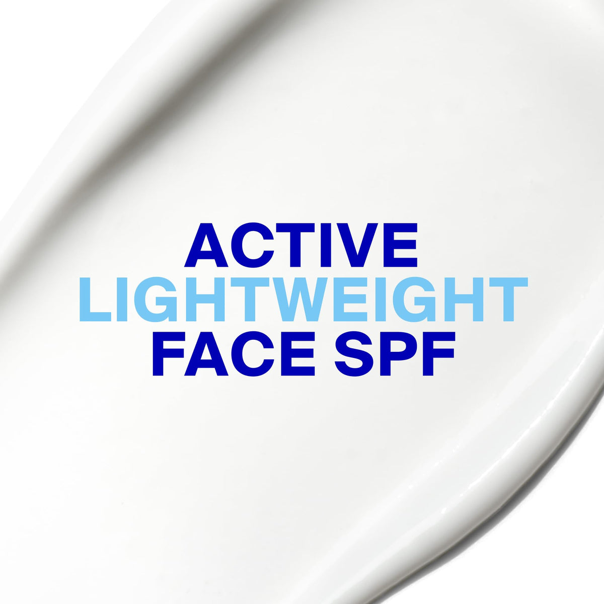 Supergoop! lotion texture on pump showing lightweight spreadability