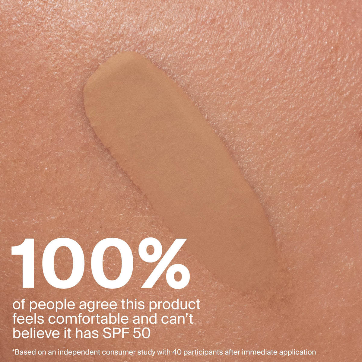 Supergoop! applying Protec(tint) with fingers for easy, seamless blending