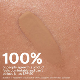 Supergoop! applying Protec(tint) with fingers for easy, seamless blending
