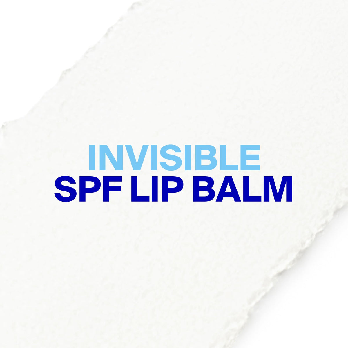 Supergoop! close-up of clear lip stick texture for smooth non-greasy application