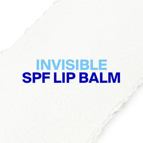 Supergoop! close-up of clear lip stick texture for smooth non-greasy application