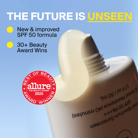 Supergoop! used as makeup primer showing improved foundation grip and longevity