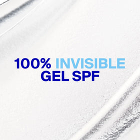 Supergoop! gel texture close-up highlighting weightless, non-greasy feel