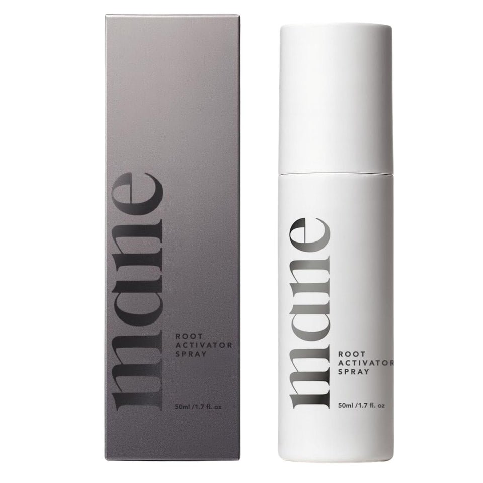 Superior Mane front packaging shows 50 mL bottle and branding, boosts confidence