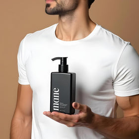 Superior Mane pump close-up demonstrating easy dispensing and control benefit