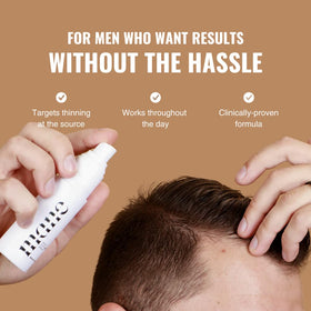 Superior Mane sprayer nozzle detail for precise scalp application and easy control
