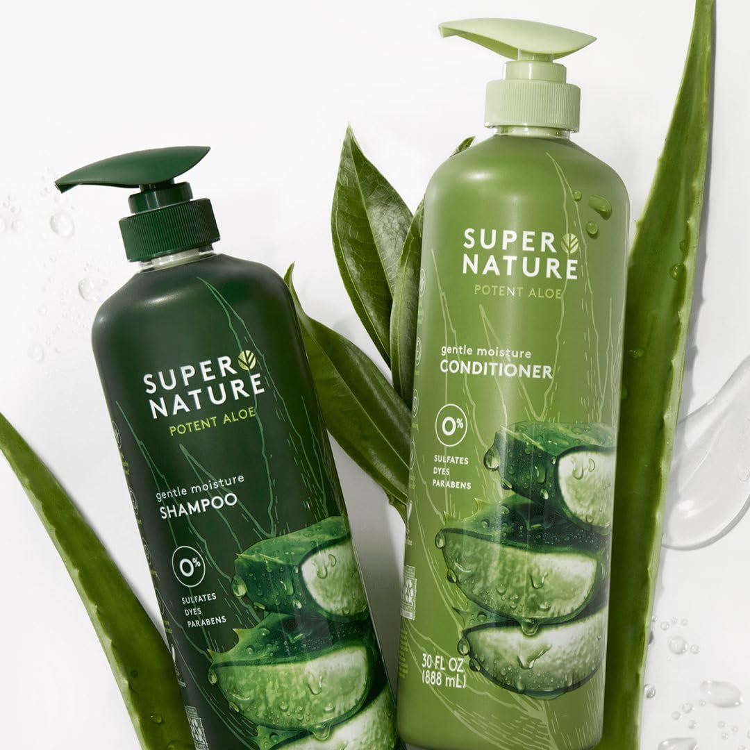 Supernature back label with ingredients and directions, transparency and trust