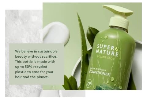 Supernature bottles in hand for scale, large value size visible