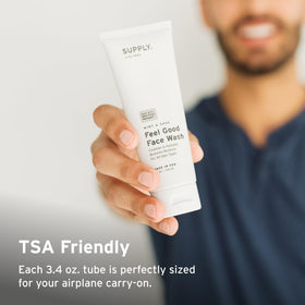 Supply lather in shower demonstrating effective cleansing and refreshing foam