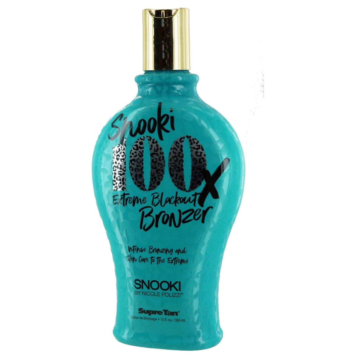 Supre Snooki lotion being dispensed from pump for easy application