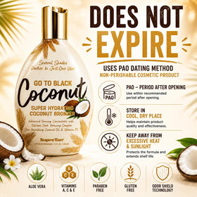 Supre lifestyle image at beach showing tropical scent and radiant color