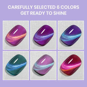 SUPWEE close-up cat-eye stripe detail showing crisp holographic highlight