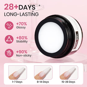 SUPWEE finished extended nails lifestyle showing salon-quality results
