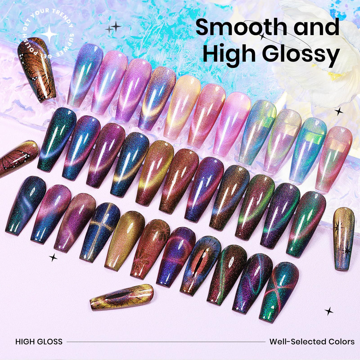 SUPWEE kit arranged in home manicure scene showing how to create salon results