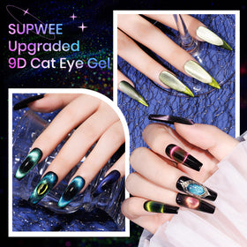 SUPWEE finished manicure lifestyle shot showing nails and benefit salon look at home