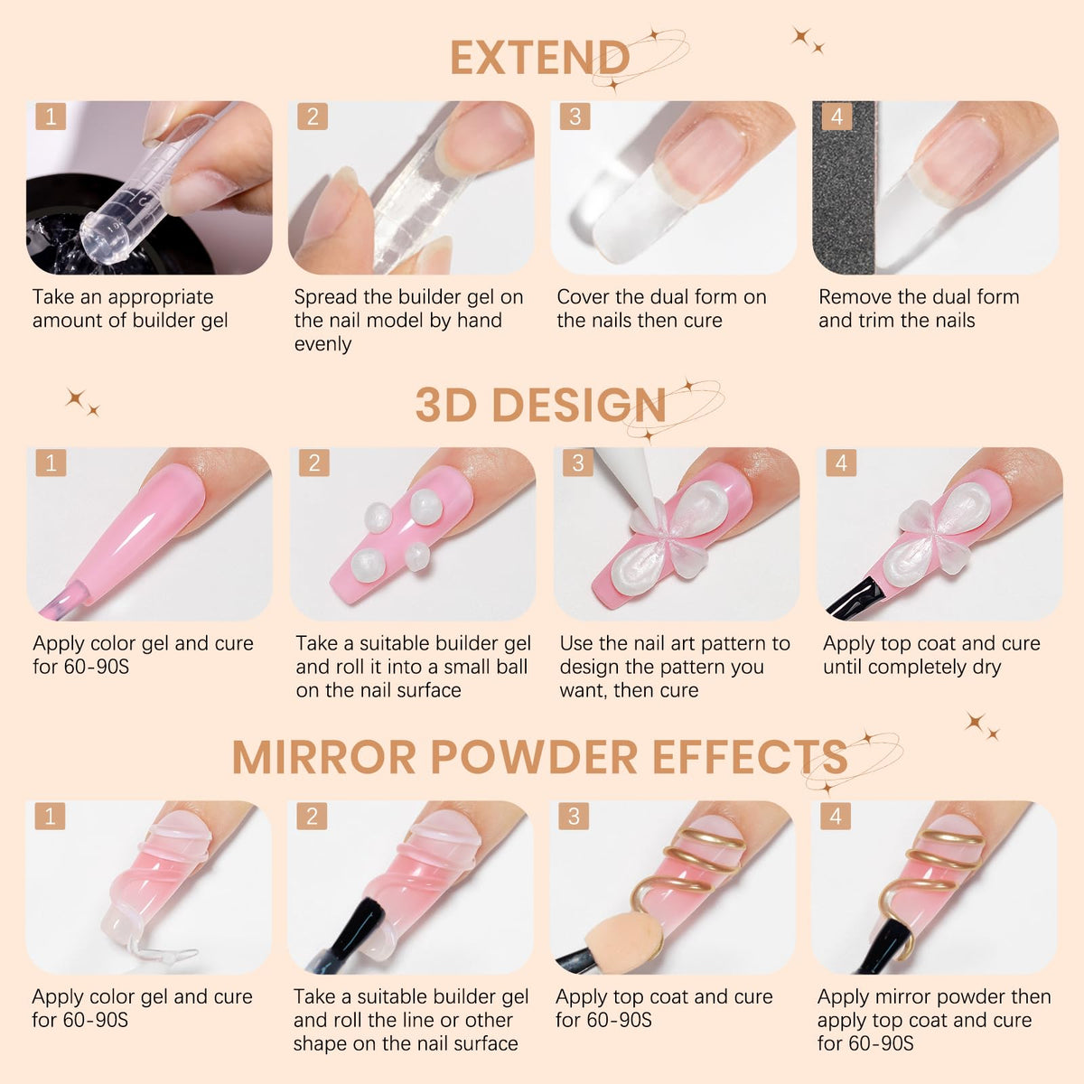 Home manicure setting with SUPWEE kit delivering salon results