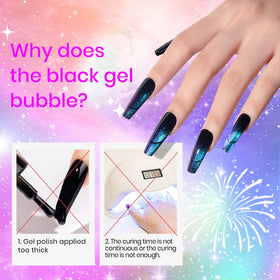 SUPWEE magnetic wand detail held over polish to form cat-eye stripe effect