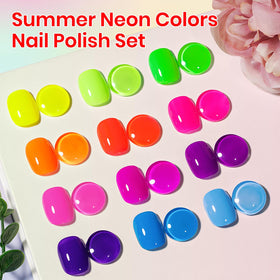 SUPWEE open bottles arranged to display each neon shade and easy selection benefit