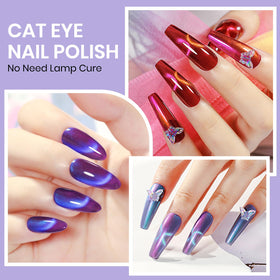 SUPWEE polished nails in lifestyle shot showing salon-quality glossy finish