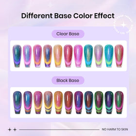 SUPWEE polish brush out of bottle displaying smooth gel texture and easy application