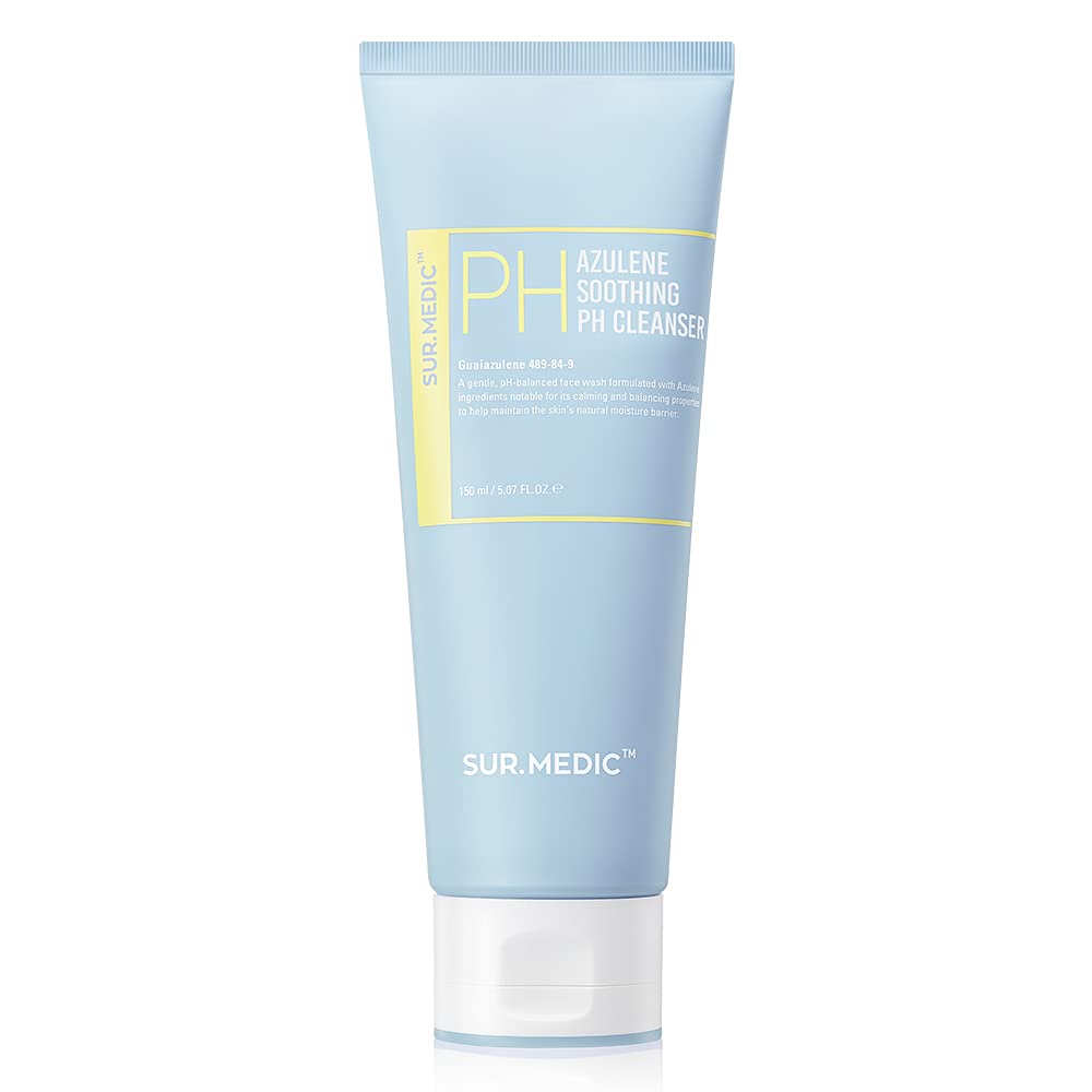 SUR.MEDIC+ front packaging showing cleanser and calming benefit