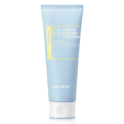 SUR.MEDIC+ front packaging showing cleanser and calming benefit