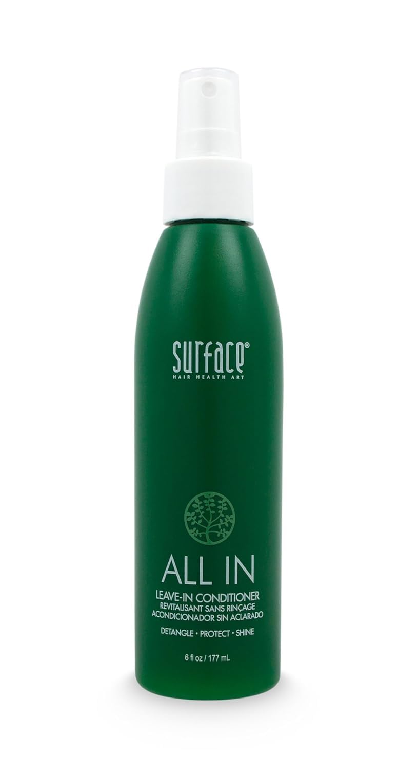 SURFACE bottle front packaging showing label and 6 fl oz size for easy identification