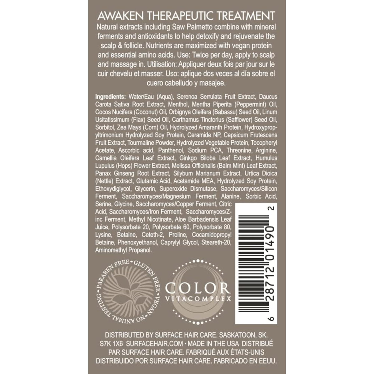 SURFACE dropper releasing serum to show lightweight texture and fast absorption benefit