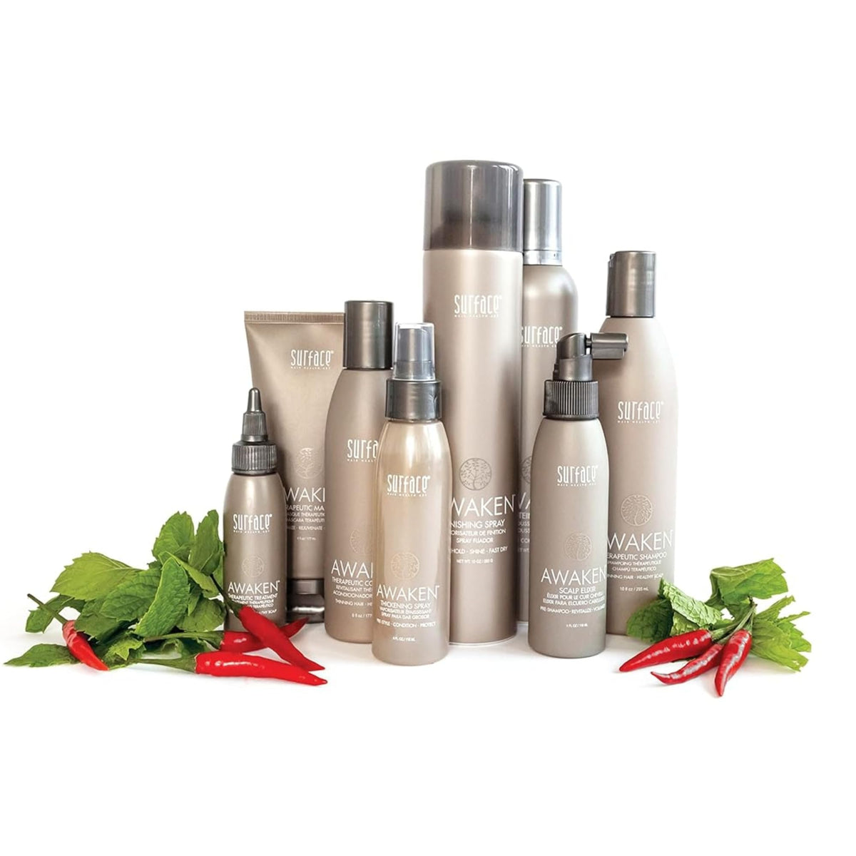 SURFACE creamy shampoo texture close-up for gentle cleansing benefit