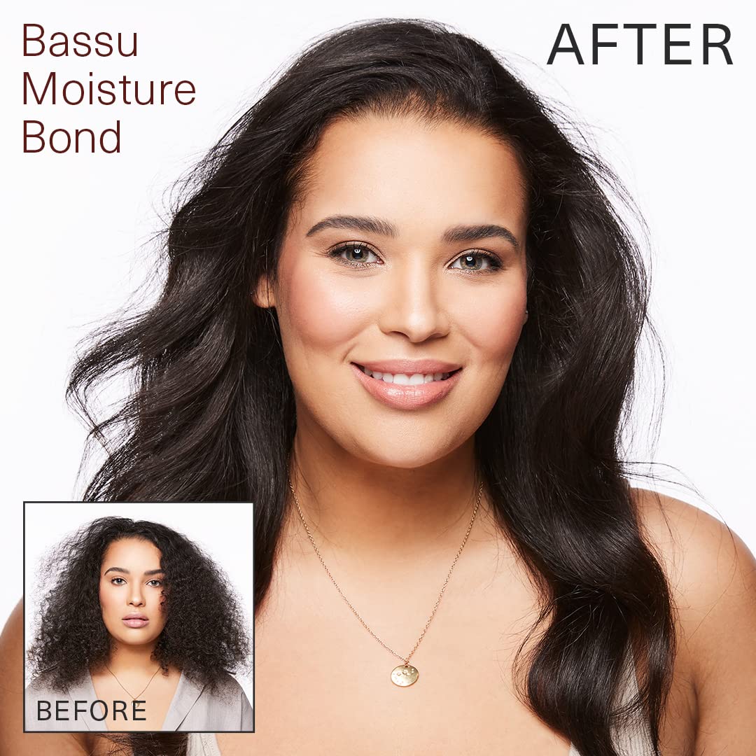 SURFACE Bassu being applied to damp hair for detangling and protection