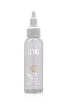 SURFACE Bassu front packaging showing bottle and label for easy identification and product trust