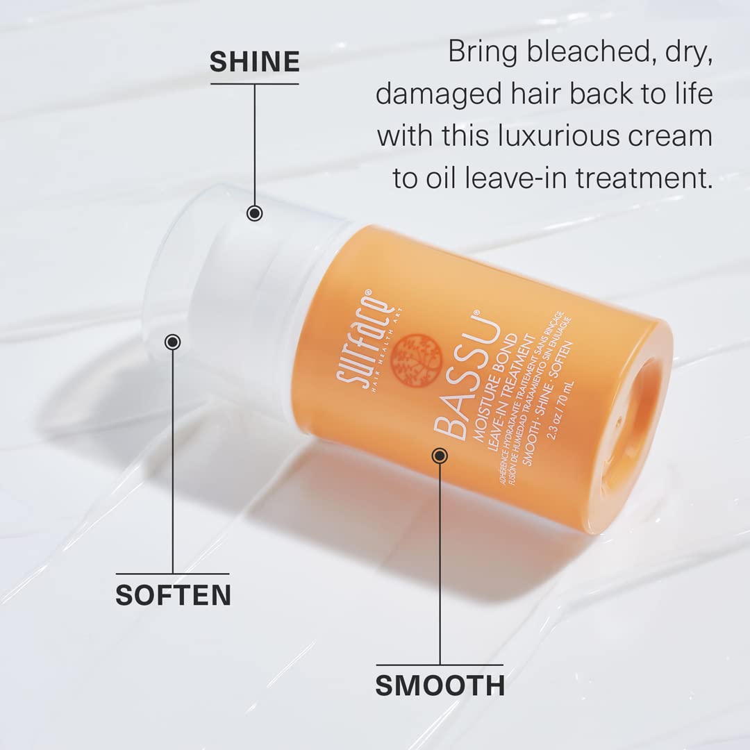 SURFACE Bassu texture close-up highlighting lightweight moisturizing feel
