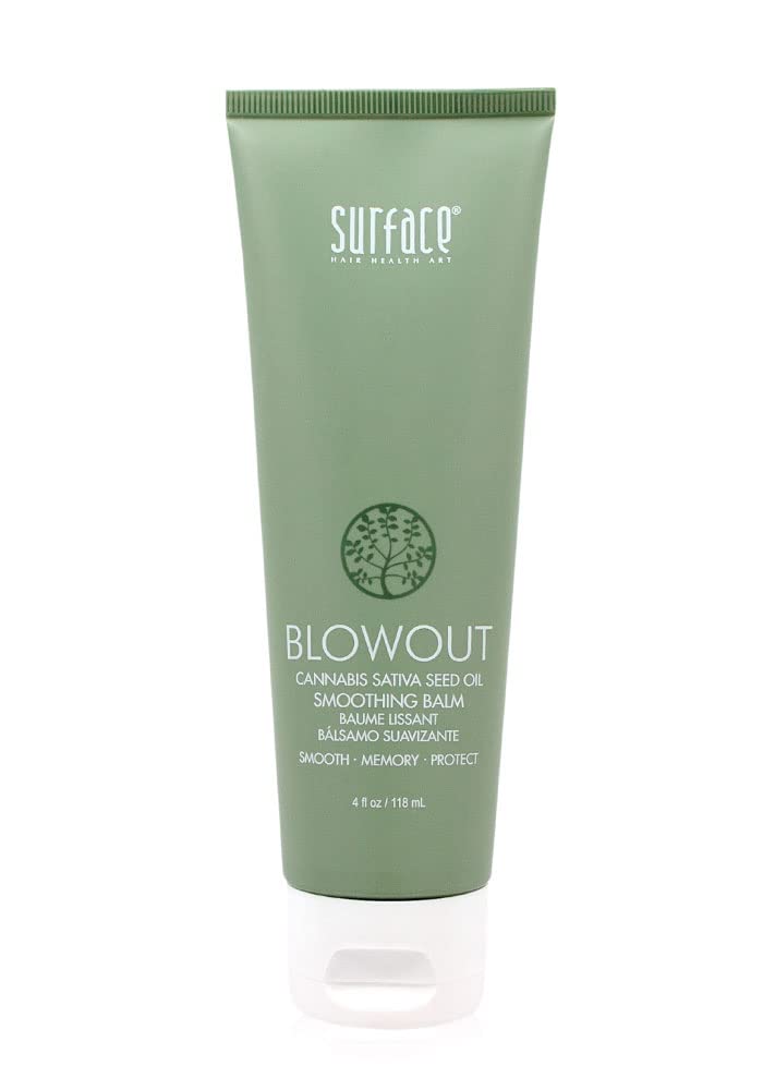 SURFACE front packaging showing 4 fl oz balm and benefits for smoother blowouts
