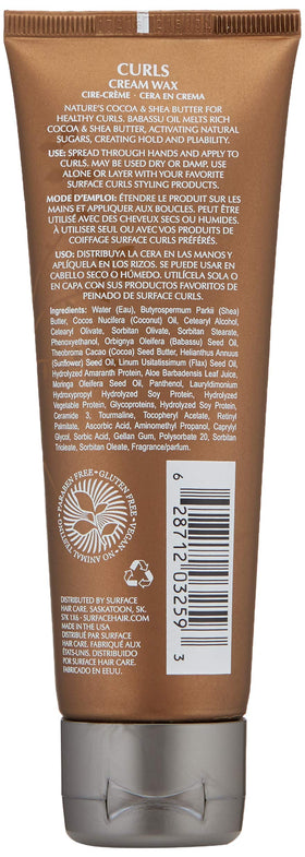 SURFACE close-up of cream-wax texture highlighting smooth consistency for easy spread