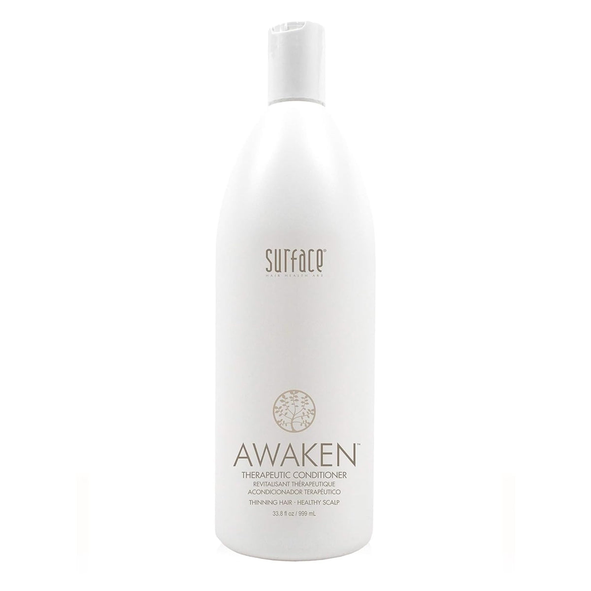 SURFACE front packaging showing bottle and brand for clear product identification and trust