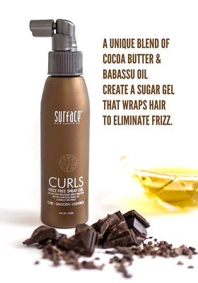SURFACE gel texture closeup showing lightweight sugar gel for smooth finish