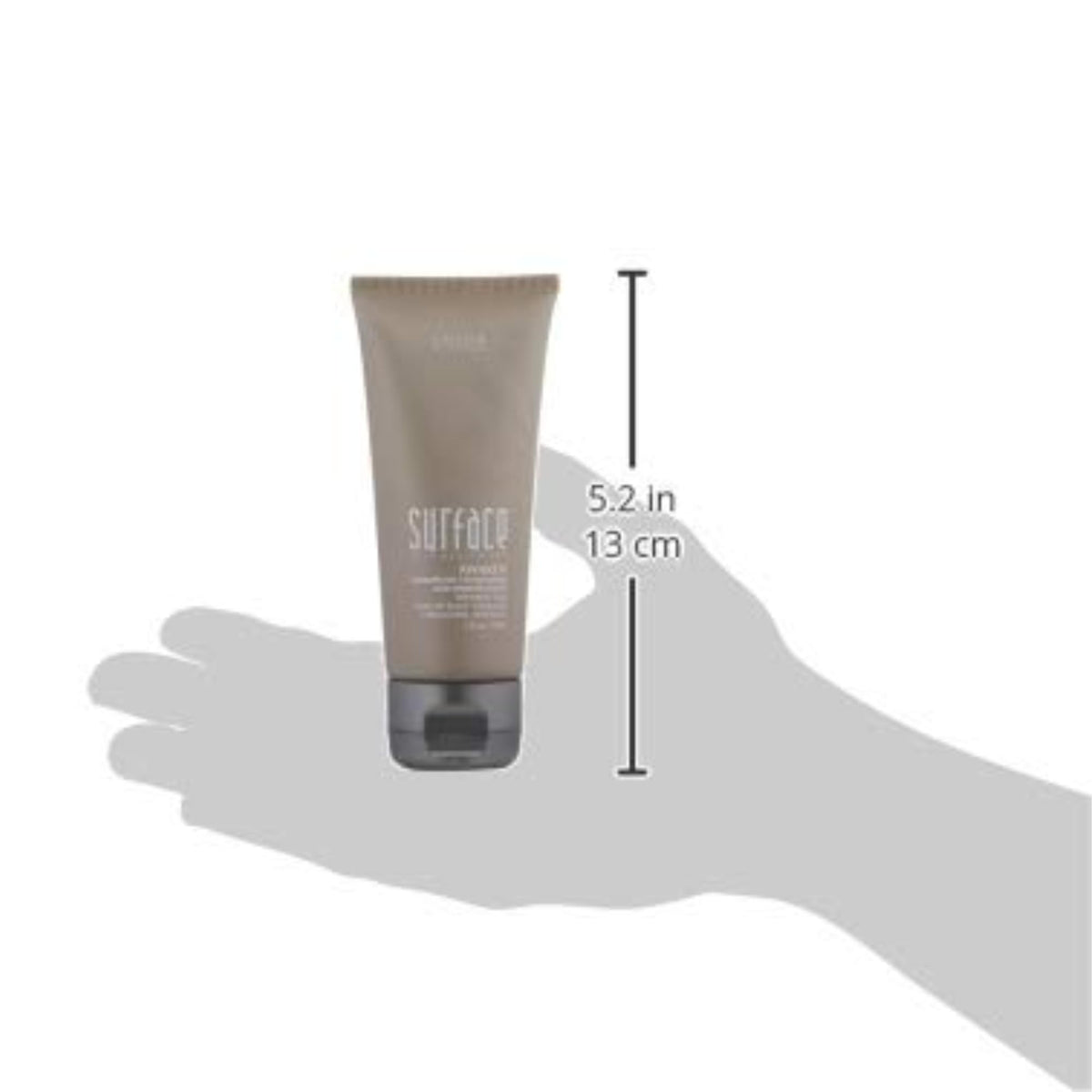 SURFACE recyclable packaging detail emphasizing environmentally conscious packaging benefit