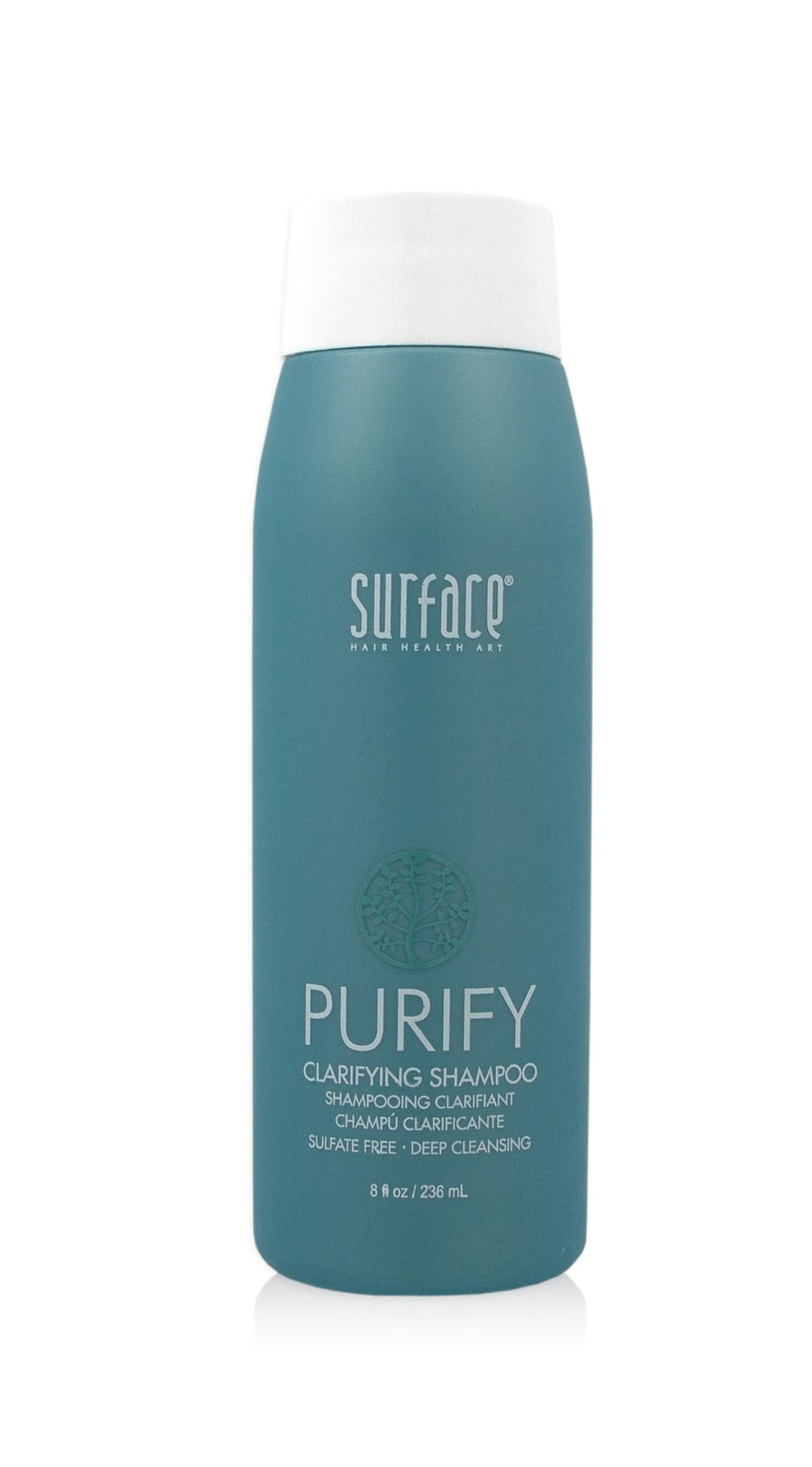 SURFACE Purify front bottle view showing label and benefits