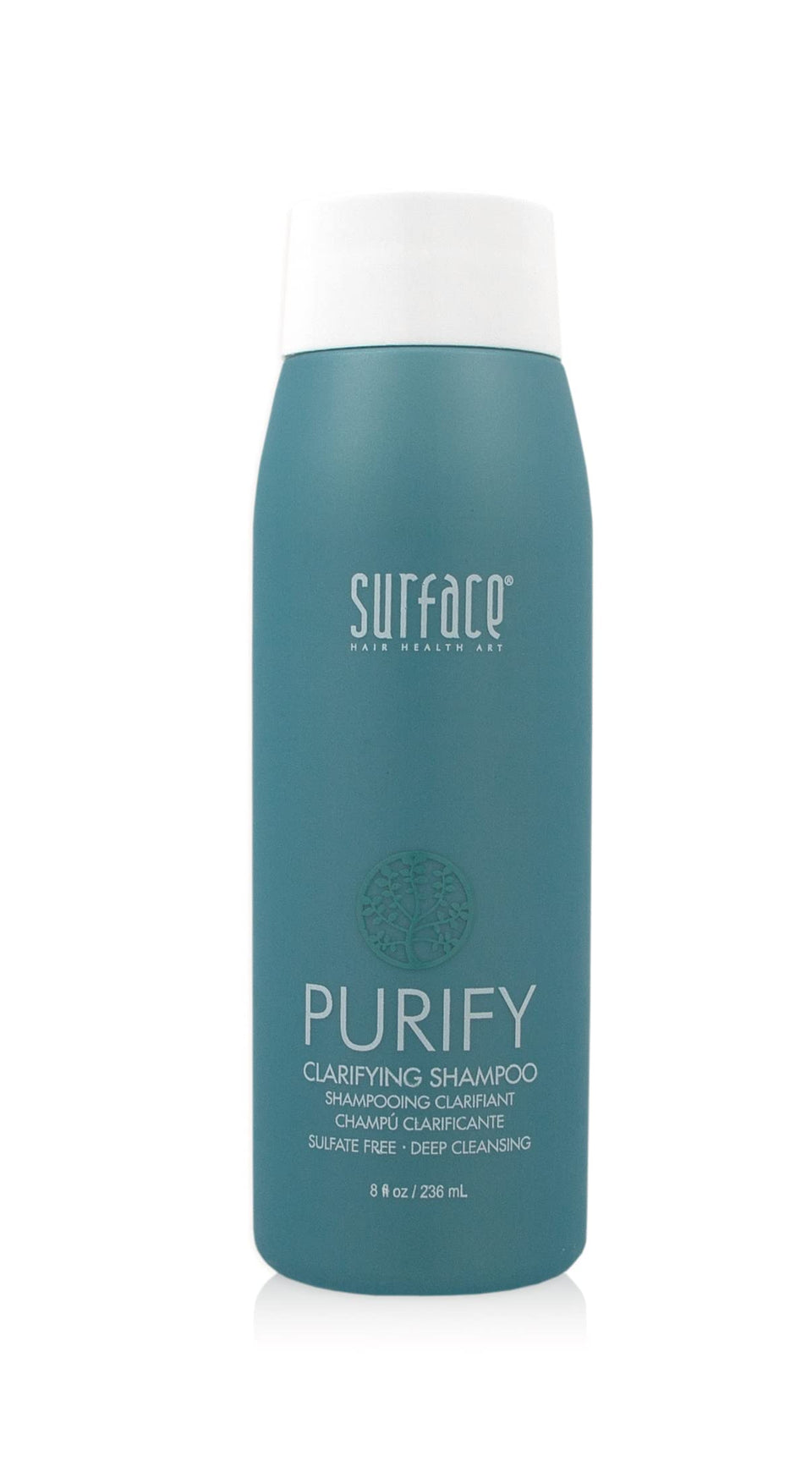 SURFACE Purify front bottle view showing label and benefits