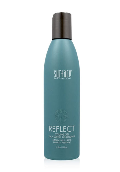 SURFACE Reflect Gel front packaging showing product and size, conveying professional hold