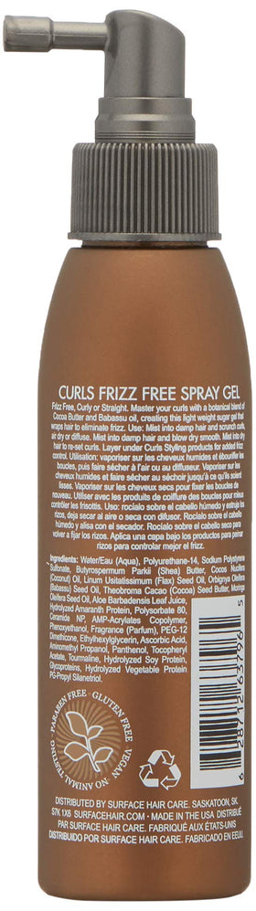 SURFACE spray pump closeup highlighting mist action for even application benefit