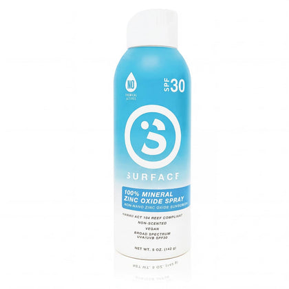Surface Sun Systems front packaging showing SPF 30 protection and clean design