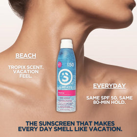 Surface Sun Systems spray nozzle closeup demonstrating easy continuous application